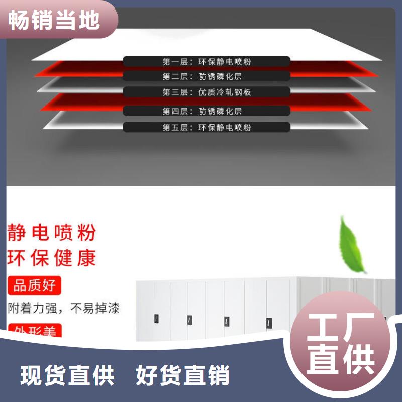 陆河摇把式手动密集架实体厂家大量现货