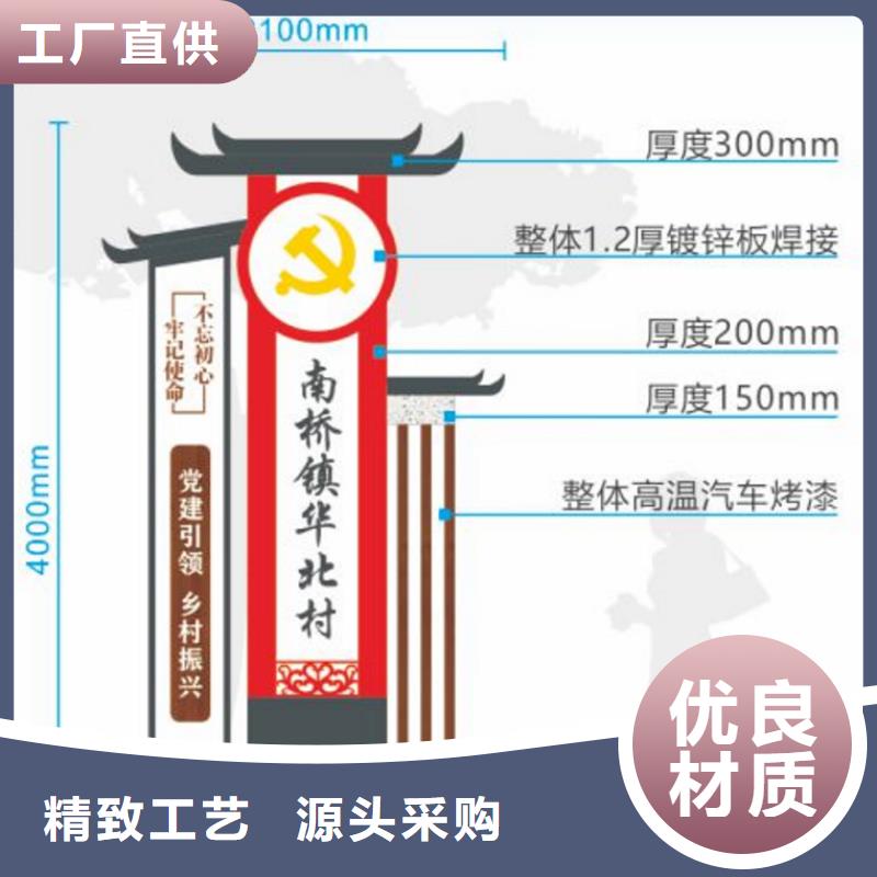 美丽乡村入口标识牌厂家报价实体厂家支持定制