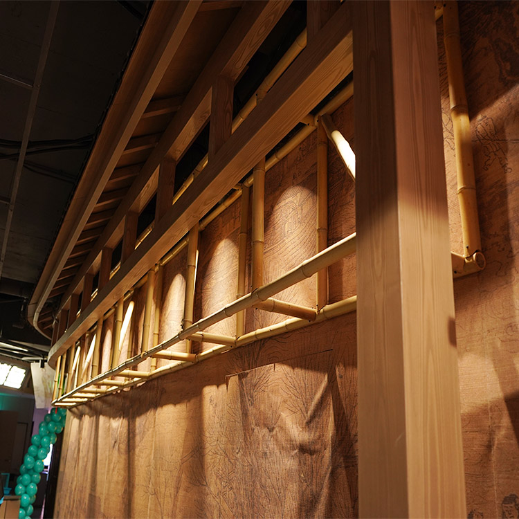 安徽买《华彩》廊架长廊木纹漆厂家施工质量保证
